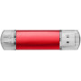 Aluminium On-the-Go (OTG) USB-stick - Rood - 32GB