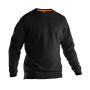 5402 Roundneck sweatshirt zwart/zwart xxs