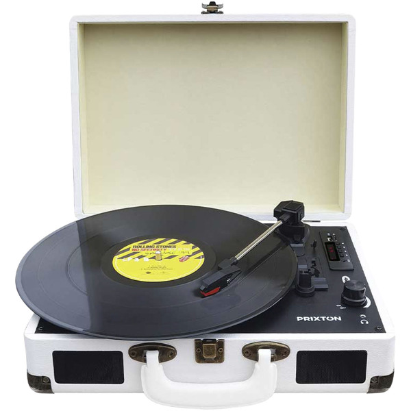 Prixton VC400 vinyl MP3-speler - Wit