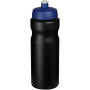 Baseline® Plus 650 ml sportfles - Zwart/Blauw