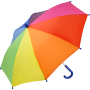 Regular umbrella FARE® 4Kids - rainbow