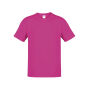 Kleuren T-Shirt Volwassene Hecom - FUCSI - L