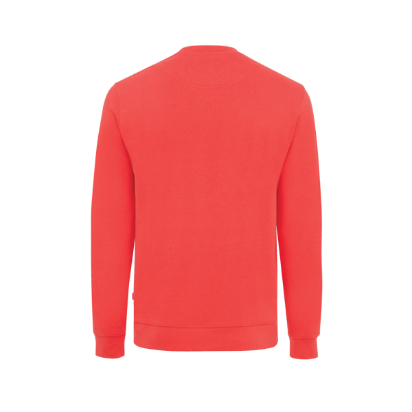 Iqoniq Zion gerecycled katoen sweater, luscious red