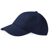 Low Profile Heavy Cotton Drill Cap - French Navy - One Size