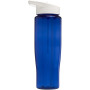 H2O Active® Tempo 700 ml sportfles met fliptuitdeksel - Blauw/Wit