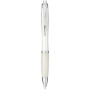 Nash ballpoint pen coloured barrel and grip - White