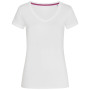 Stedman T-shirt V-neck Megan SS white XL