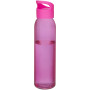 Sky 500 ml glazen drinkfles - Roze