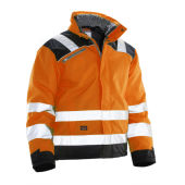 1346 Hi-vis winter jacket star oranje/zwart xxl