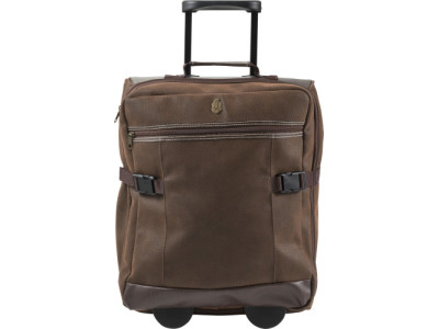 Lederlook trolley met uitschuifbare handgreep Lederlook trolley met uitschuifbare handgreep