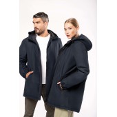 Unisex gerecyclede parka met capuchon Unisex gerecyclede parka met capuchon