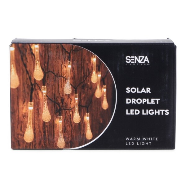 SENZA LED Solar Regendruppel Warm Wit