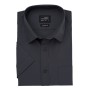 Men's Shirt Shortsleeve Poplin - carbon - XL