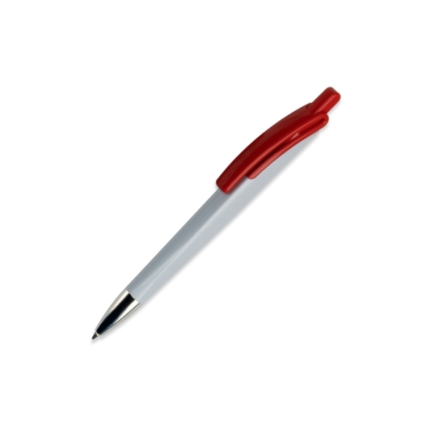 Ball pen Riva NFC - White / Red