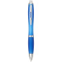 Nash ballpoint pen coloured barrel and grip - Aqua blue