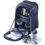 Polyester (600D) picnic rucksack Neo blue