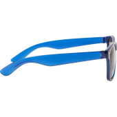 Acryl zonnebril blauw