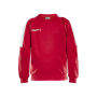 Progress roundneck sweater jr br.red/white 158/164