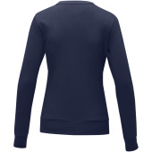 Zenon dames sweater met crewneck - Navy - 4XL