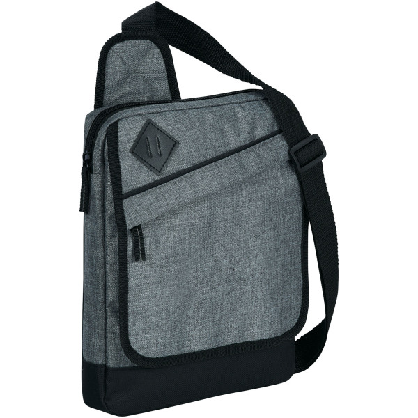 Graphite tablet bag 1.5L - Heather grey/Solid black
