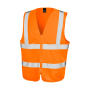 Zip I.D Safety Tabard - Fluorescent Orange - S/M