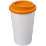 Americano® 350 ml geïsoleerde beker - Wit/Oranje