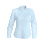 Dames Oxford blouse lange mouwen Oxford Blue XXL
