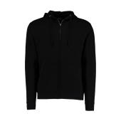 Regular Fit Zipped Hoodie Superwash® 60º - Black - XS