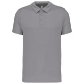 Herensportpolo Fine Grey XS