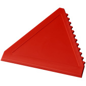 Averall triangulär isskrapa - Röd
