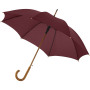 Kyle 23" auto open umbrella wooden shaft and handle - Brown