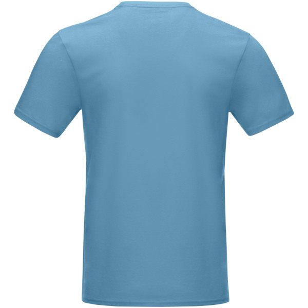 Azurite heren T-shirt met korte mouwen GOTS biologisch textiel - NXT blauw - 3XL