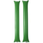 Cheer 2 delige opblaasbare cheering sticks - Groen