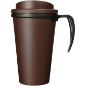 Americano® grande 350 ml geïsoleerde beker - Bruin/Zwart