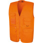 Safari Waistcoat Orange M