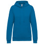 Eco damessweater met capuchon Tropical Blue XS