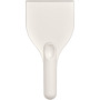 Artur curved plastic ice scraper - White