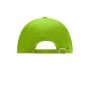 MB6126 6 Panel Softlining Raver Cap - lime-green - one size