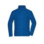Men's Fleece Jacket - royal-melange/blue - XXL