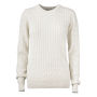 Blakely knitted sweater dames zand mélange m