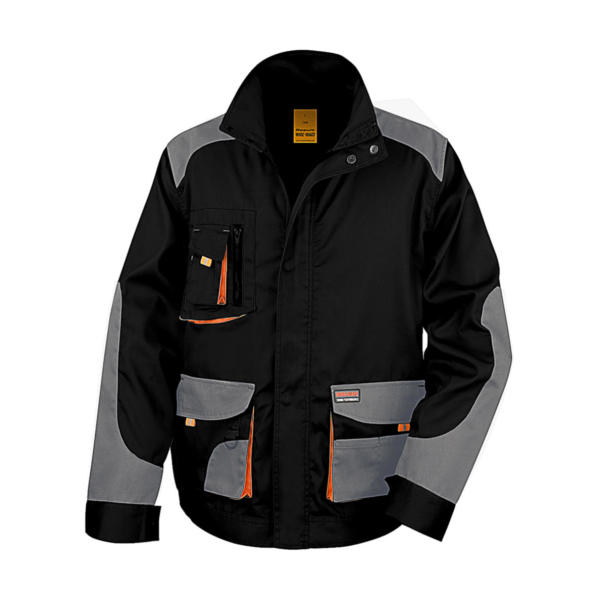 LITE Jacket - Black/Grey/Orange - XS