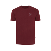 Iqoniq Bryce t-shirt i genanvendt bomuld, bordeauxrød (XL)