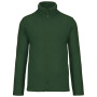 Microfleece met rits heren Forest Green 5XL