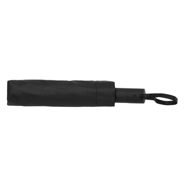 21" Impact AWARE™ RPET 190T mini auto open umbrella, black