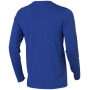 Ponoka biologisch heren t-shirt met lange mouwen - Blauw - 3XL
