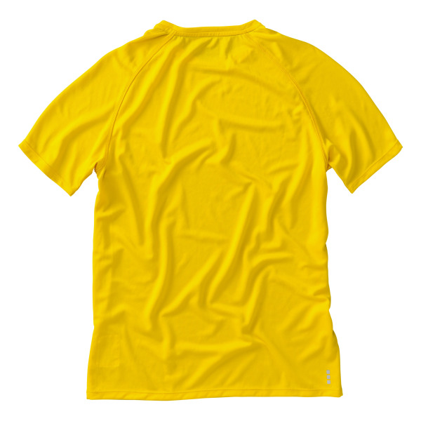 Niagara cool fit heren t-shirt met korte mouwen - Geel - S