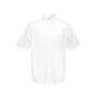FOTL Men Shortsleeve  Oxford Shirt, White, S