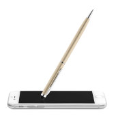 Neilo Touch balpen stylus gerecycled alu blauwe inkt - champagne