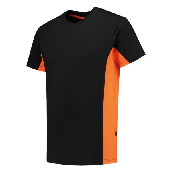 T-shirt Bicolor 102004 Black-Orange 7XL