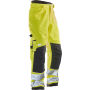 Jobman 2263 Hi-vis shell trousers geel/zwart xxl